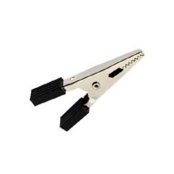 GBC 18.7552.02 - Δαγκάνα - Κροκοδειλάκι Επινικελωμένο ατσάλι Μαύρη ΚΡΟΚΟΔΕΙΛΑΚΙΑ Onetrade